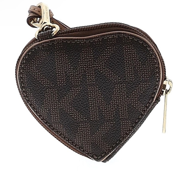 Michael Kors Heart Brown Wristlet - Picture 2 of 3